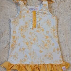 Sweet Honey Girl's 4t Ruffle tank top